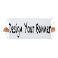 DIY Reusable Handheld Portable Rolling Banner